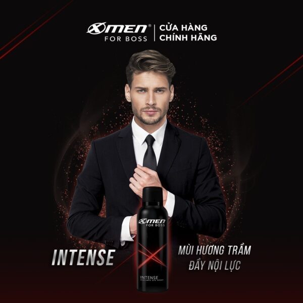 Xịt khử mùi X-Men For Boss 150ml Intense/Luxury/Legend/Motion - Hương nước hoa châu Âu - Hình ảnh 6